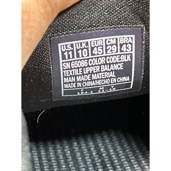 Skechers Mens Relaxed Fit Air-Cooled Memory Foam Slip-On Shoes Size 11 Black - Picture 7 of 8